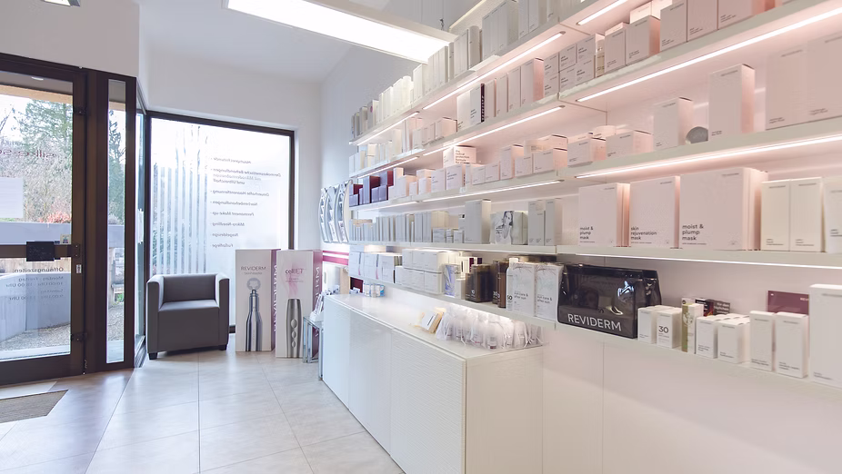 Einblick in das Studio Medical.beauty.skincare in Künzelsau
